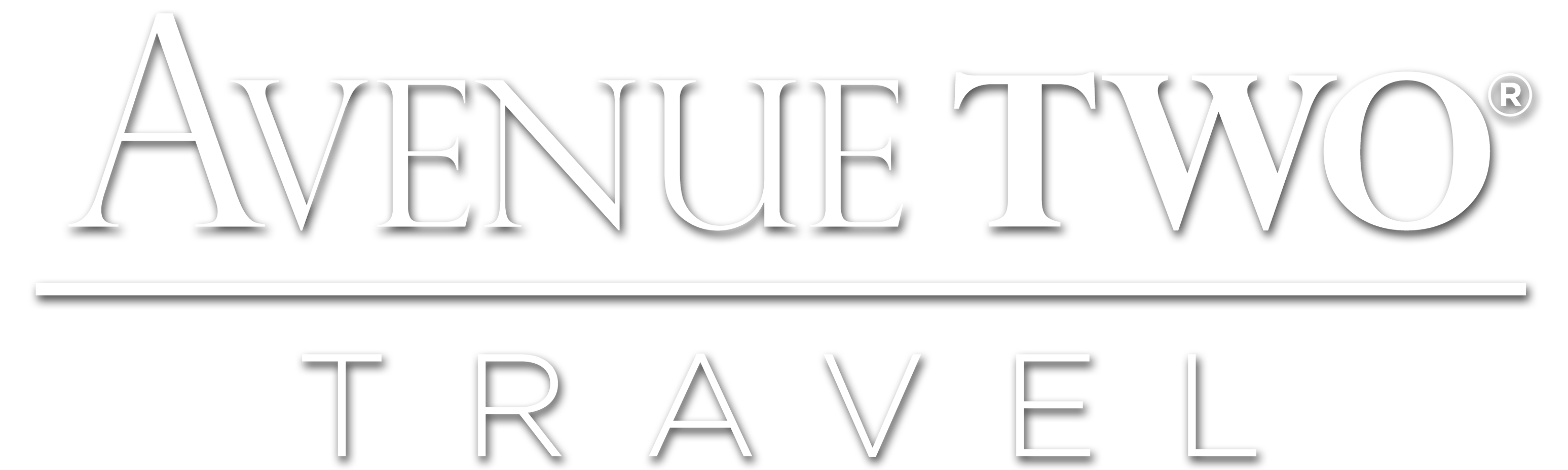 Logos for Avenue Two Travel.