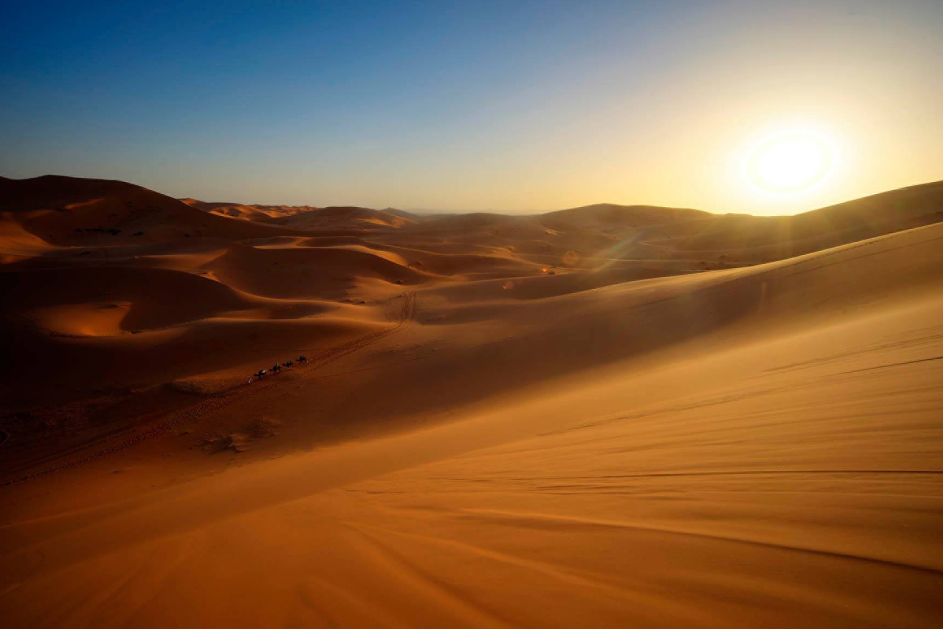 Photo of Marrakech at sunset